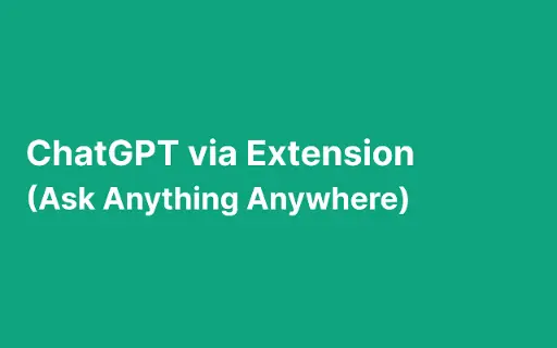 ChatGPT for Chrome - Tool thumbnail