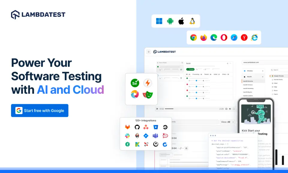 LambdaTest - Tool thumbnail