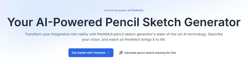 Pencil Sketch Generator - Tool thumbnail