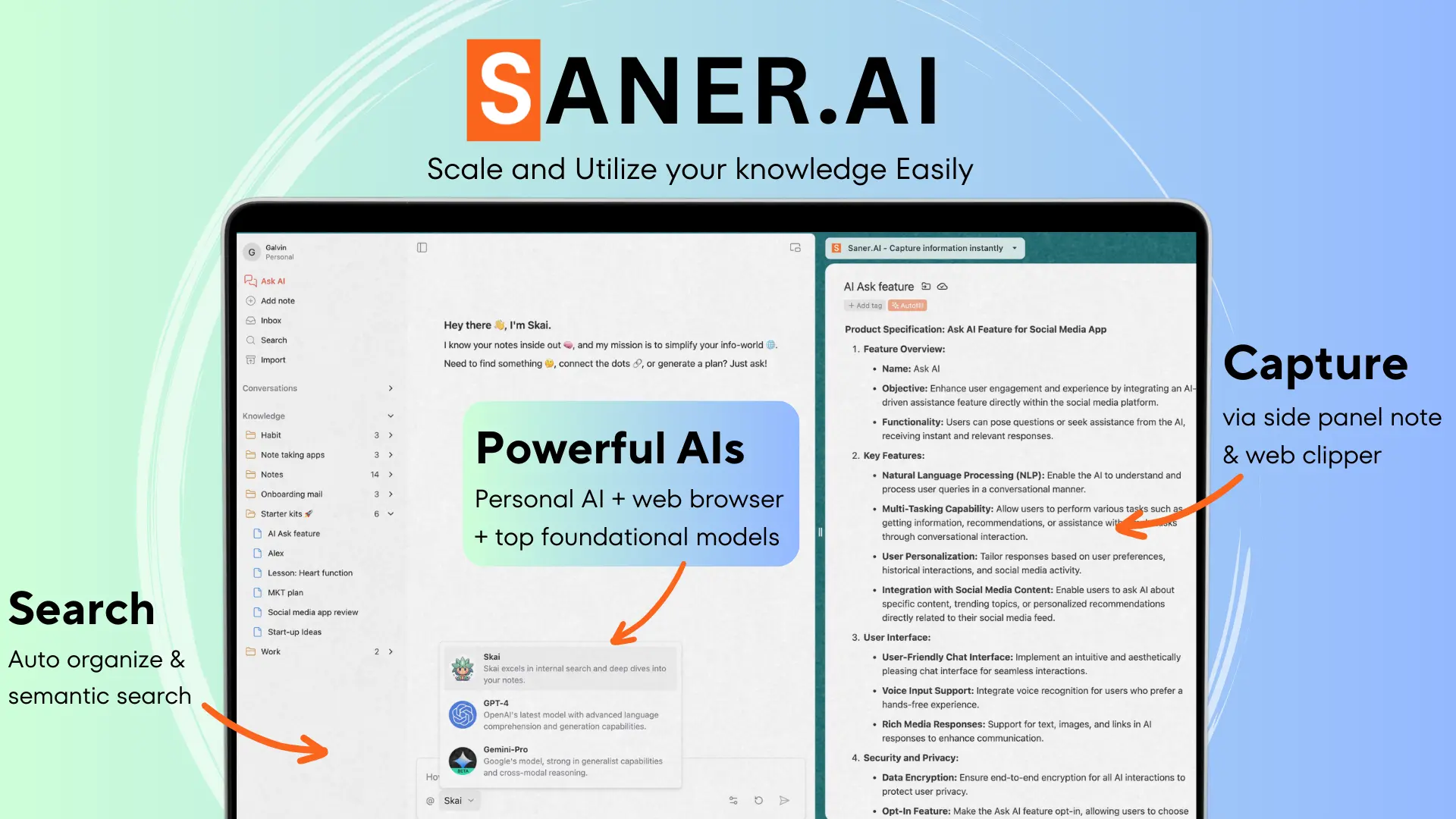 Saner.AI - Tool thumbnail