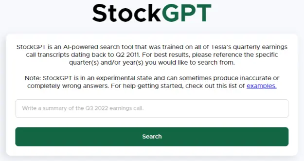 StockGPT - Tool thumbnail