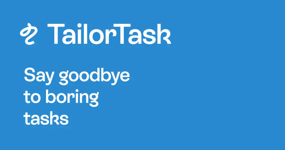 TailorTask - Tool thumbnail