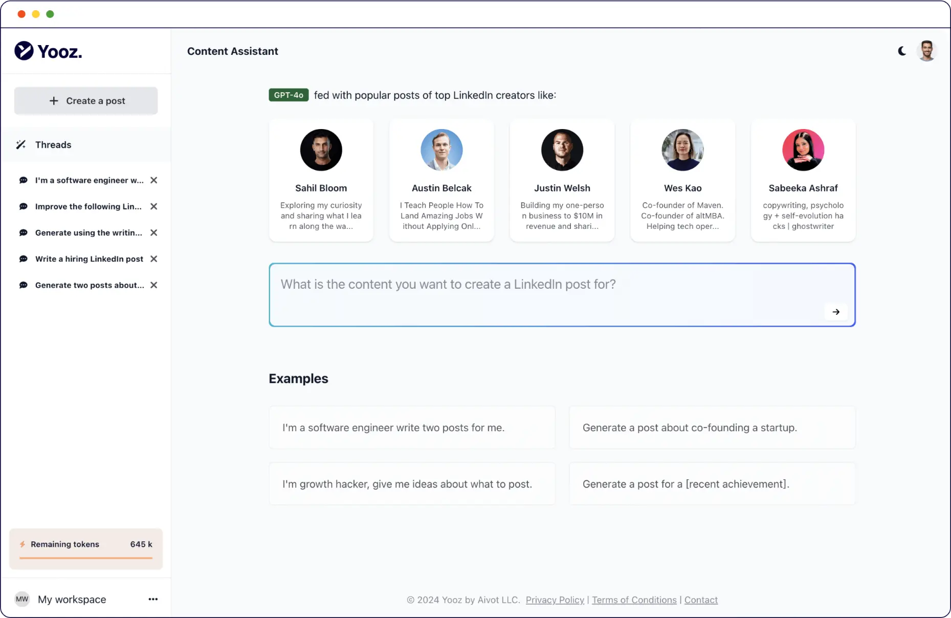 Yooz.ai - Tool thumbnail