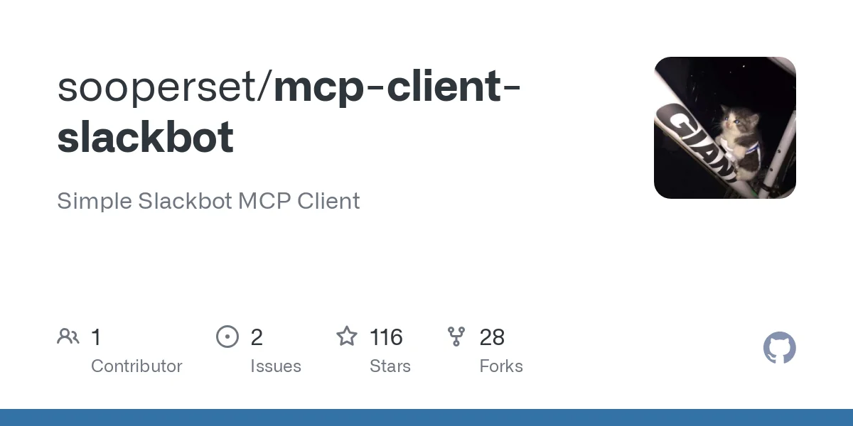 MCP Client Slackbot - Tool thumbnail