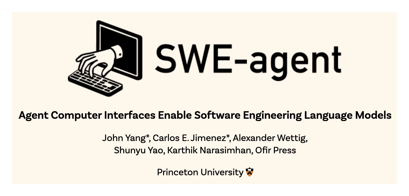 SWE-agent - Tool thumbnail