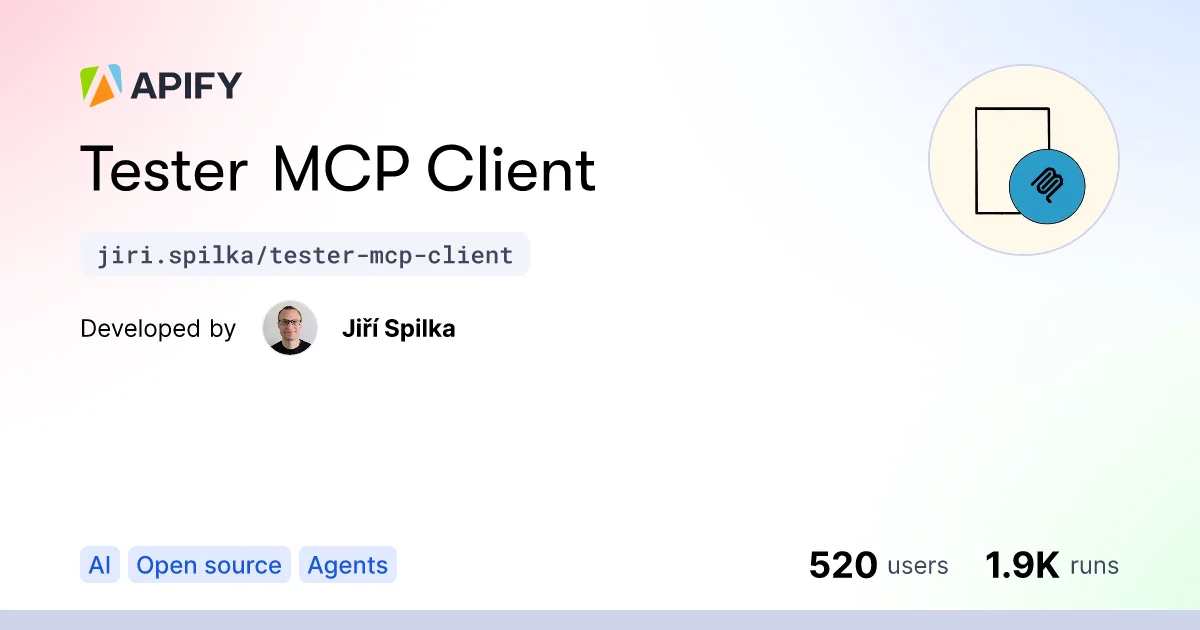 Tester MCP Client - Tool thumbnail