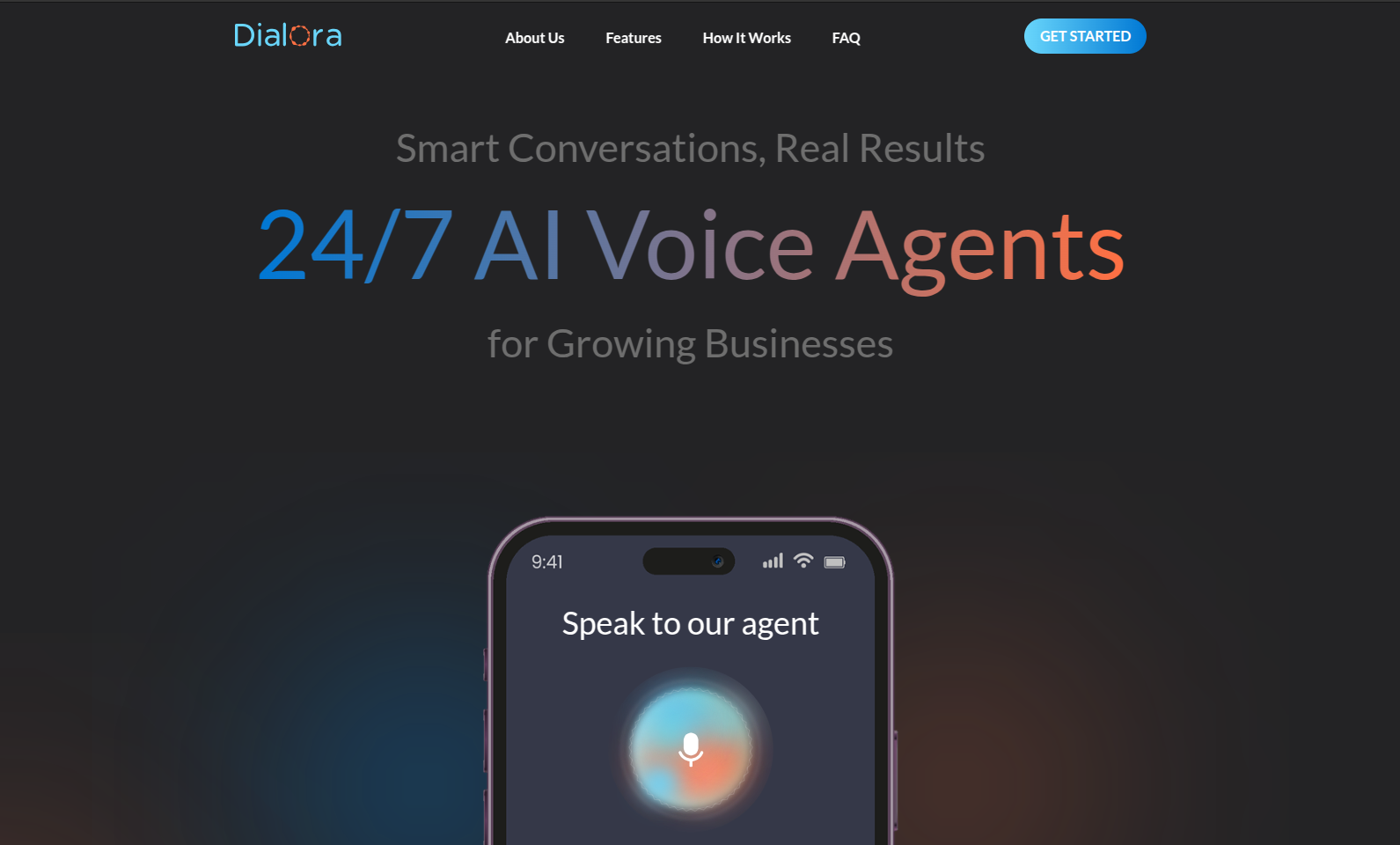 Dialora.ai | Smart AI Voice Agents for Businesses - Tool thumbnail