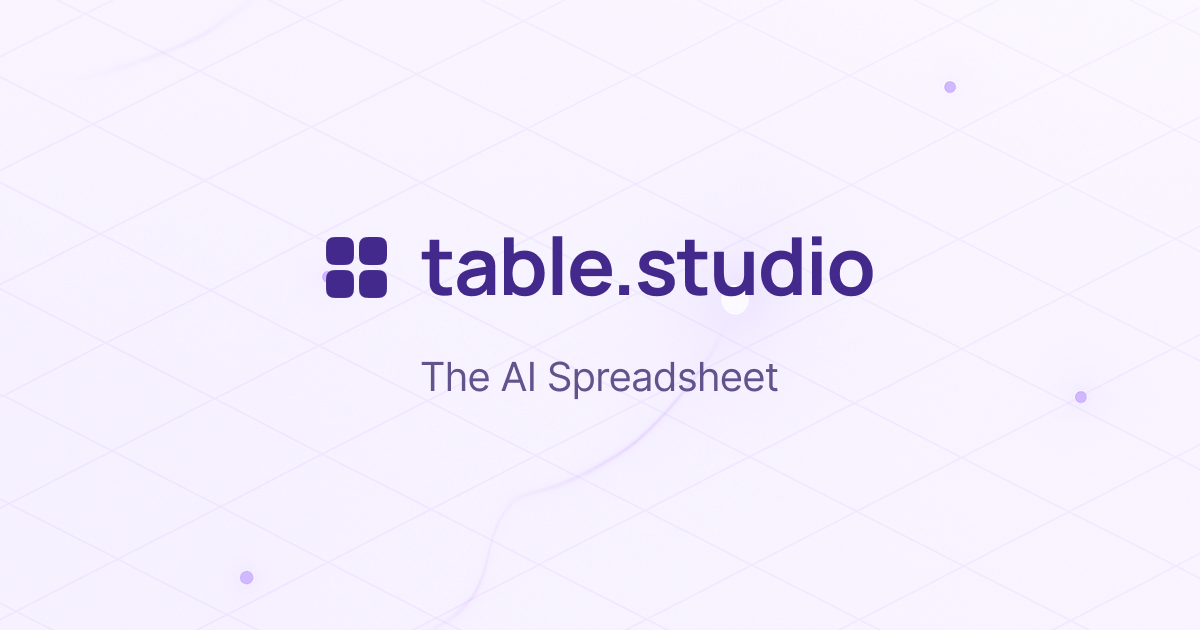 Table.studio Thumbnail