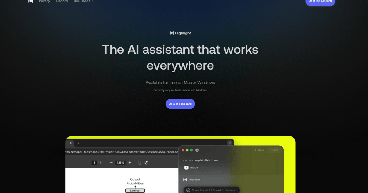 Highlight AI Thumbnail